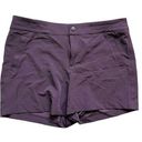 32 Degrees Heat Womens 32 Degrees Cool Eggplant Dry Fit Active Shorts - Sz 12 Photo 0