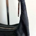 Gucci  GG Black Monogram Canvas and Leather Shoulder Bag Photo 10