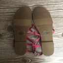 Arizona Jeans Arizona Women's Pink Embellished Sandals Sz7 Photo 8