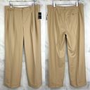 Ralph Lauren NWT  Wool High Waisted Straight Leg Pleated Trouser Dress Pants 14 Photo 4