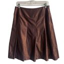 Nine West  bronze pleated skirt Photo 0