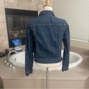 L.L.Bean  Denim Jean Jacket Womens Petite xSmall PS Blue Jean Casual Jacket Photo 2