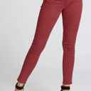 Dear John Gisele High Waisted Maroon Skinny Jeans Size 27 Photo 2