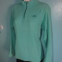 The North Face  Polartec Fleece Jacket Womens Size M Aqua Blue / Green Photo 4