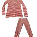 J.Crew  Striped henley pajama set Size SMALL Photo 0