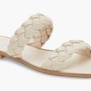 DV by Dolce Vit Nordstrom Dolce Vita Indy Sandal Ivory Stella White Braided Sandals Size 7.5 NWT Photo 0