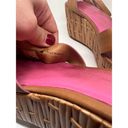 Kate Spade  Rattan Platform Wedge Sandals Sz. 11 Photo 9