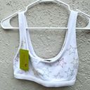 Beach Riot  star embellished leggings sports bra set white small / medium Photo 4