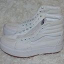 Vans High Tops Sk8-Hi Stacked Platform Sneakers In White Women’s Size 6.5 Like n Photo 0