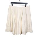 Talbots NEW  A-line Pleated Sequin Embellished 100% Silk Skirt Women's Size 14 Photo 0