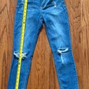 Cello distressed rugged blue jeans. Size 3- juniors Photo 12