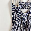 JACK  Blue and White Striped V-Neck Spaghetti Strap Cotton Sundress Size Medium Photo 7