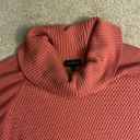 Lane Bryant  dark pink cowl neck delicate sweater with kangaroo pocket size 22/24 Photo 3