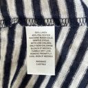 Caslon Navy/White Striped Linen Short Sleeve Lightweight Tunic Top Oversized XXS NWT Photo 9