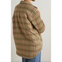 The Great. The State Park Shirt Jacket Flannel Plaid Shacket Size 1 / Small Brown Photo 6