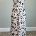 Laundry by Shelli Segal  Women's Maxi Dress Size 8 Pink Floral Print Halter Photo 4