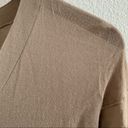 Everlane  V Neck Tan 100% Wool Sweater Neutral Elevated Basic Small Photo 5