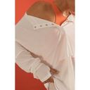 Free People  Movement Twice As Nice Henley in White Size Large Photo 4