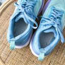 Hoka  One One Bondi 8 Airy Blue Sunlit Ocean Road-Running Sneakers Size 9 Wide Photo 5