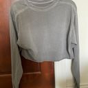 Full Tilt Gray Cropped Long Sleeve Photo 1