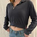 Brandy Melville cropped quarter zip Photo 0