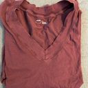 Aerie Extreme V-Neck Oversized Tee Photo 3