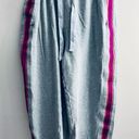 Free People Movement FP Movement Prep Time Grey Jogger Sweatpants side stripe pull on L Photo 1