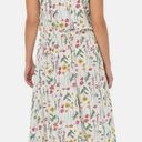 Well Worn  Countryside Floral Linen V-neck Ruffle Tie Waist Maxi Dress Size S Photo 1