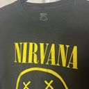 Nirvana  T-shirt Size XL Smiley Face Crewneck Photo 2