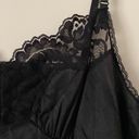 Vassarette Vintage 90’s Hollywood  full lace slip dress long fitted bust Black Photo 4