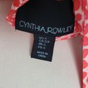 Cynthia Rowley  coral geo keyhole back tank size small Photo 5