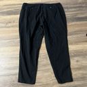 Lane Bryant  Pants Womens 24 Black Zip Up Straight Leg Career Photo 3