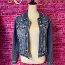 Vintage Y2K western bling Jen‎ jacket size medium Blue Photo 9