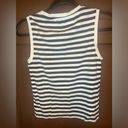 Gap  // Navy + Cream Striped Tank // Size S Photo 1