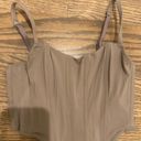 Gilly Hicks Corset Brown Top Photo 0