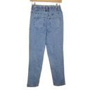 Simple Society  Womens Size 5 / 27 Paper Bag Light Wash Denim Blue Jeans Stretchy Photo 1