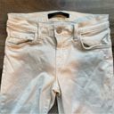 J Brand  Cropped Rail Jeans in Tropez White Photo 2