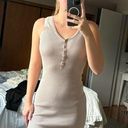 Love Tree Tan Bodycon dress Photo 0