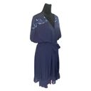 SOMA‎ Navy Blue Size L/XL Navy Blue Kimono Style Robe Photo 2