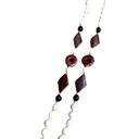 Onyx Smithsonian Museum Jasper,  and Marble Gemstone Necklace Photo 2