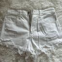 Hollister White Denim Shorts  Photo 0