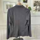 Olivia Moon NWT Nordstrom  Charcoal Grey Jersey Knit Blazer L Photo 2