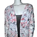 Almost Famous Graffiti Love Print Sheer Duster Photo 1