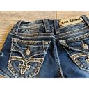 Rock Revival  Anais Short Shorts Denim size 24 Back Flap Embellished RJ8521H8 Photo 11