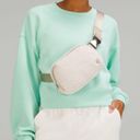 Lululemon NWT Lululemo Fleece Belt Bag 1L Fleece - White Opal Gold Photo 0