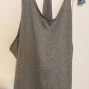 Nike  Dri-Fit “Just Do It” Women’s Size Medium Elastica Gray Tank Top Photo 2