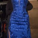 Prom Dress Blue Photo 2