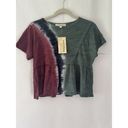 Rewind  Tye Dye Top Short Sleeve Size S Photo 1