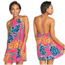 Show Me Your Mumu  New Katy Floratopia Colorful Mini Halter Dress Size Medium Photo 1