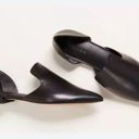 Vince  Damris Black Leather Flats Ballet Pointed Toe Women’s size 8.5 Photo 1